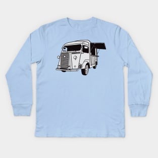 Food truck Kids Long Sleeve T-Shirt